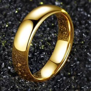 Mens 18K Gold Plated Ring Size 13